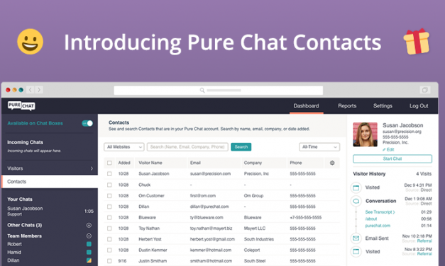 Introducing Contacts!