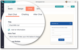 Customize Live Chat